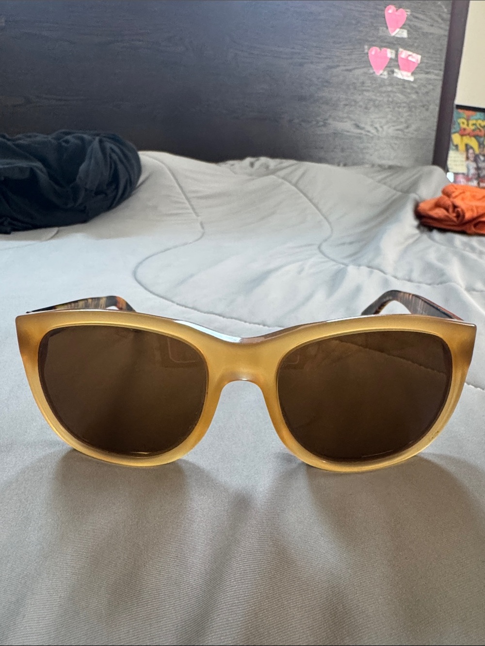 Ralph Lauren Sz 53 Brown Gradient Frame Sunglasses - Stylish UV Protection